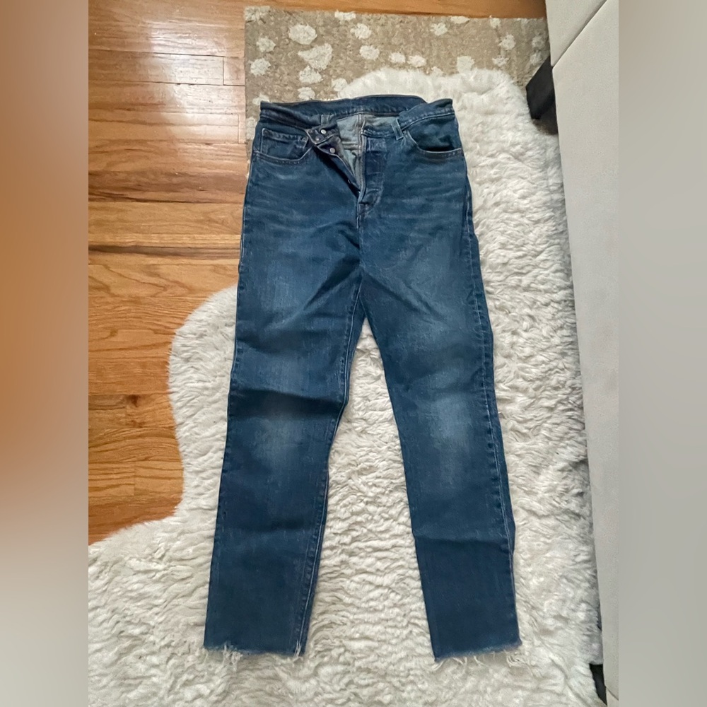 Levi's Women's Skinny Jeans in Dark Blue